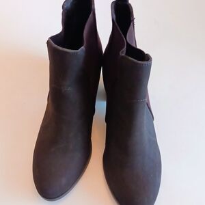 Ana Jc Penny Brand Elegant Brown Ankle Boots